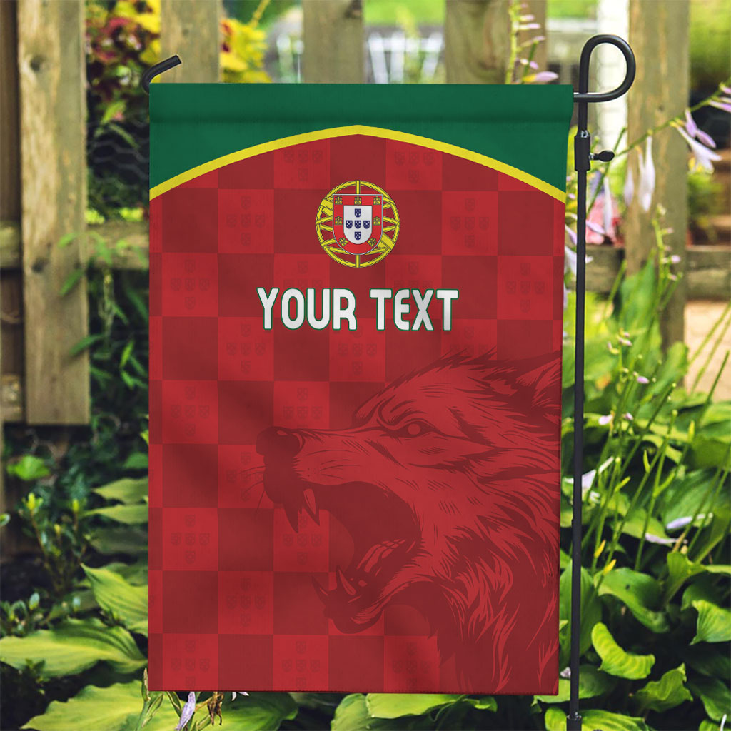 Portugal Rugby Custom Os Lobos Garden Flag Bandeira das Quinas Inspired