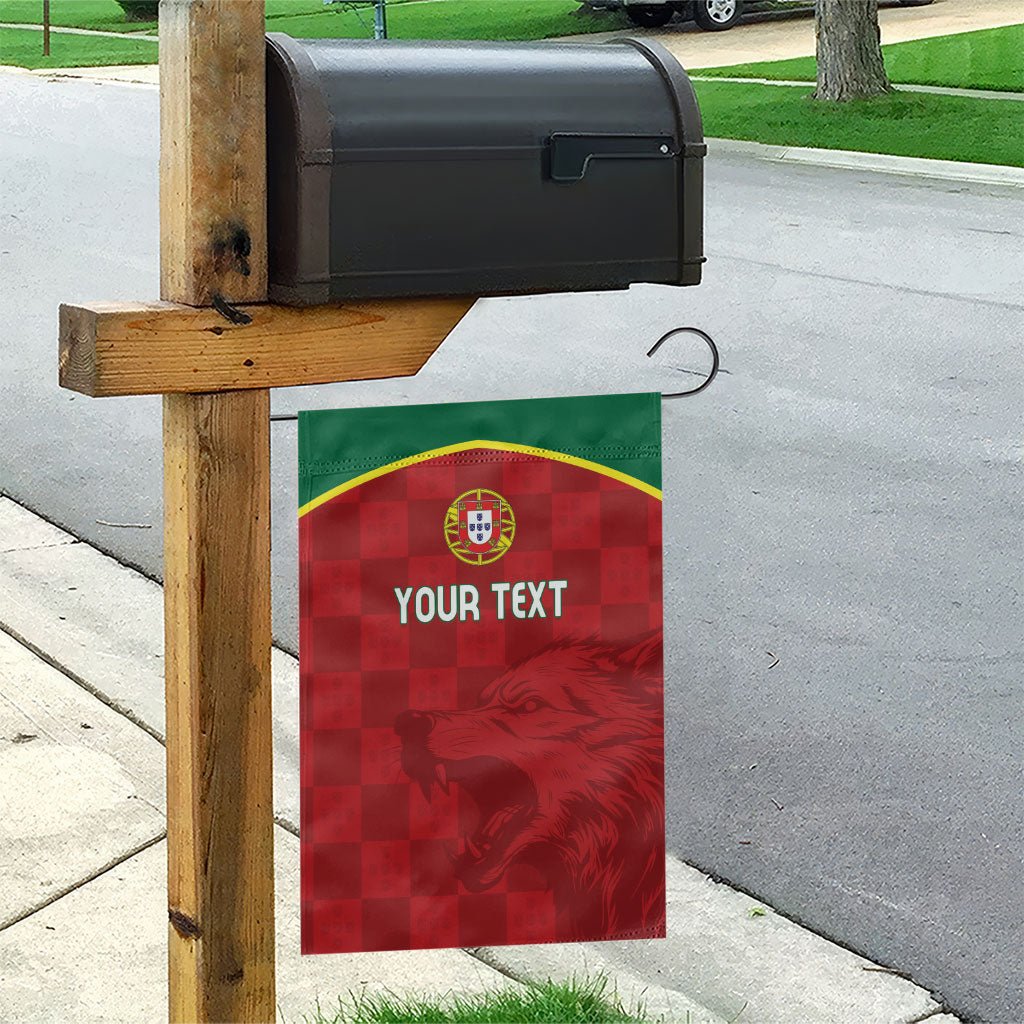 Portugal Rugby Custom Os Lobos Garden Flag Bandeira das Quinas Inspired
