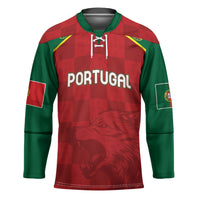 Portugal Rugby Custom Os Lobos Hockey Jersey Bandeira das Quinas Inspired