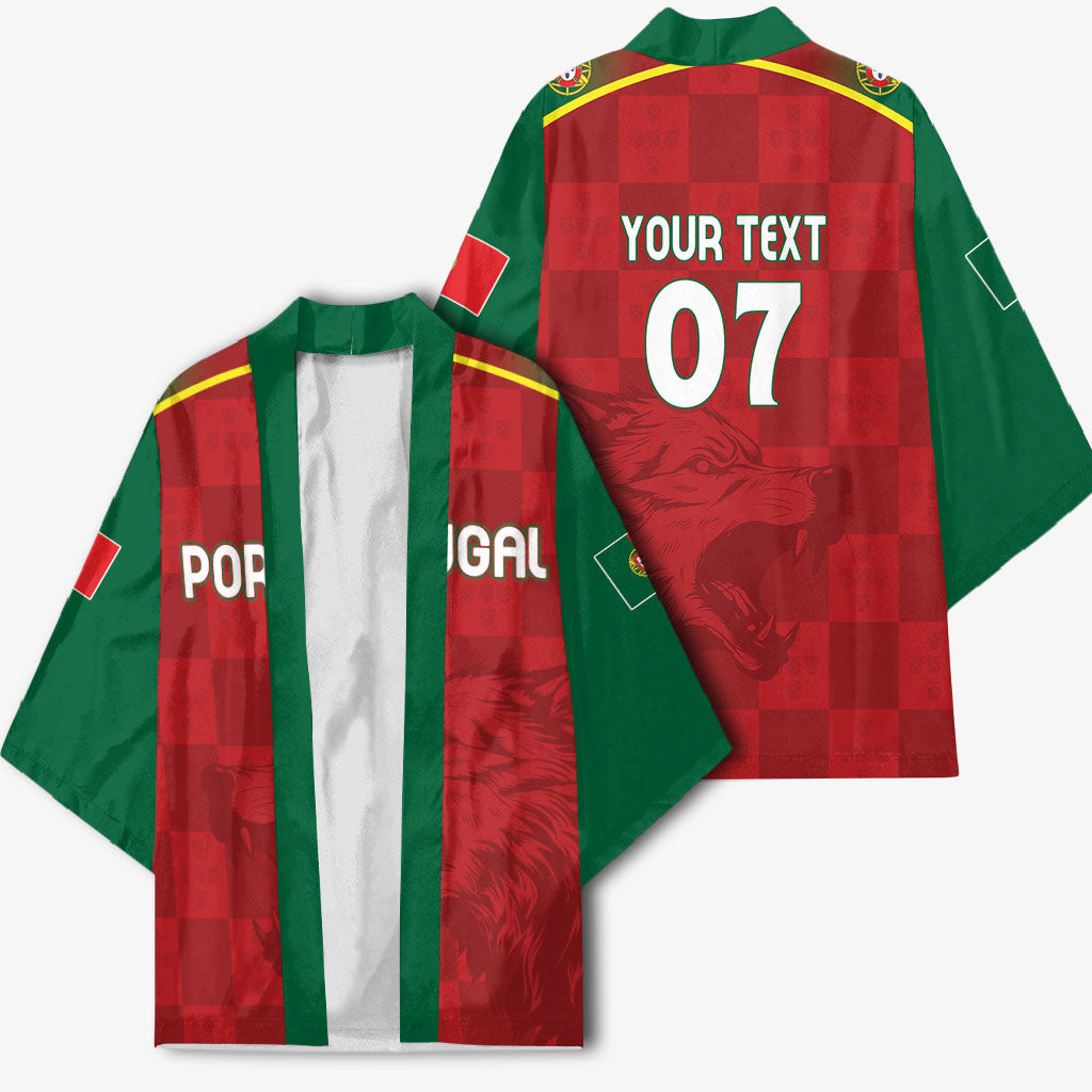 Portugal Rugby Custom Os Lobos Kimono Bandeira das Quinas Inspired