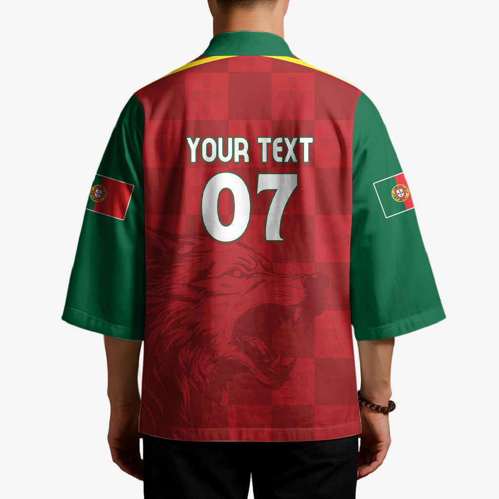 Portugal Rugby Custom Os Lobos Kimono Bandeira das Quinas Inspired