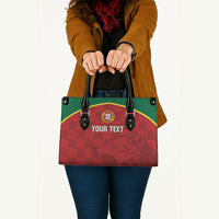 Portugal Rugby Custom Os Lobos Leather Bag Bandeira das Quinas Inspired