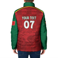 Portugal Rugby Custom Os Lobos Padded Jacket Bandeira das Quinas Inspired