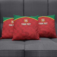 Portugal Rugby Custom Os Lobos Pillow Cover Bandeira das Quinas Inspired
