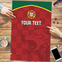 Portugal Rugby Custom Os Lobos Puzzle Bandeira das Quinas Inspired