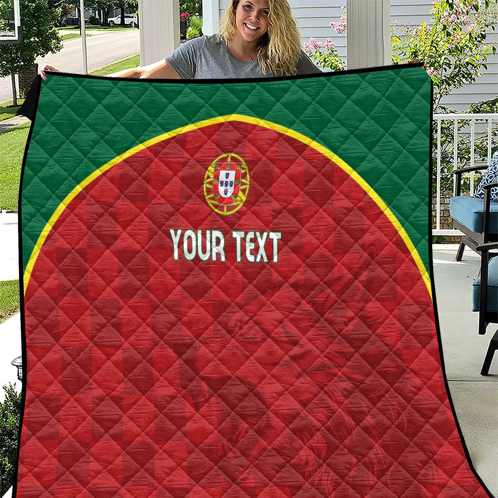 Portugal Rugby Custom Os Lobos Quilt Bandeira das Quinas Inspired