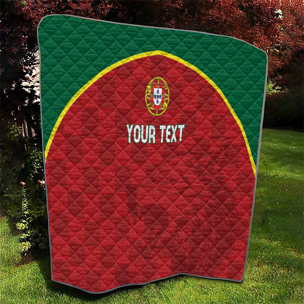 Portugal Rugby Custom Os Lobos Quilt Bandeira das Quinas Inspired