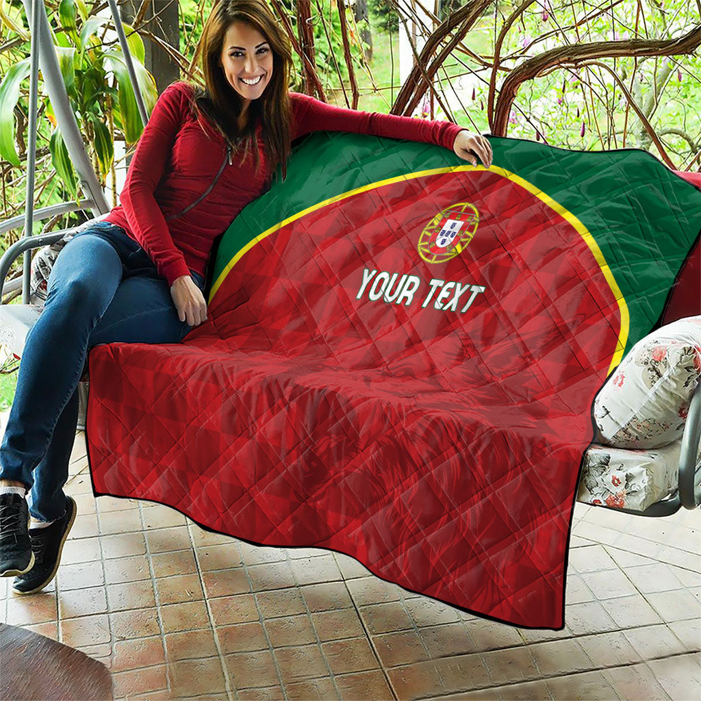 Portugal Rugby Custom Os Lobos Quilt Bandeira das Quinas Inspired