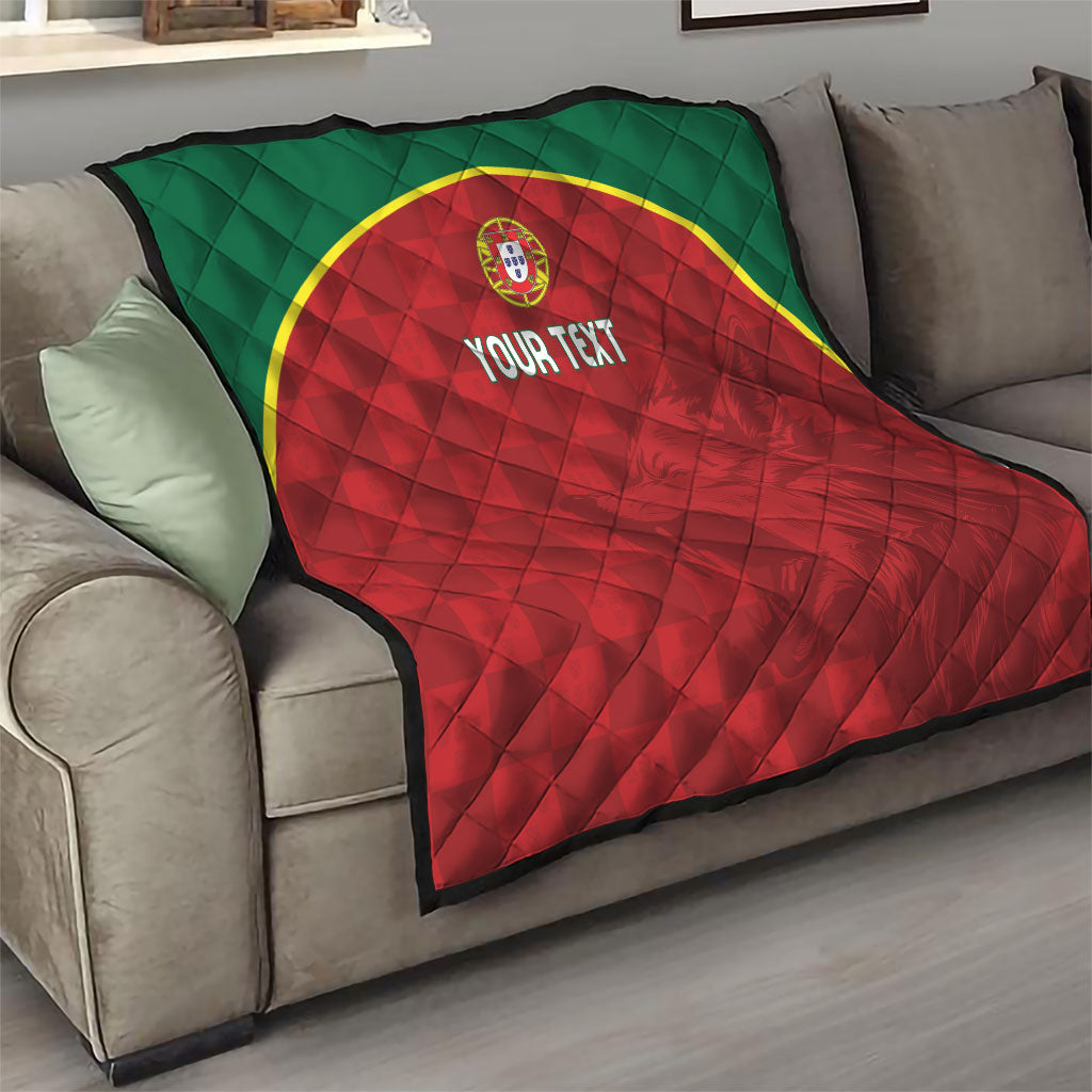 Portugal Rugby Custom Os Lobos Quilt Bandeira das Quinas Inspired