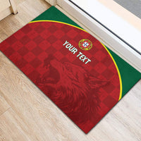 Portugal Rugby Custom Os Lobos Rubber Doormat Bandeira das Quinas Inspired