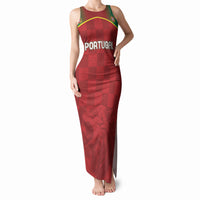 Portugal Rugby Custom Os Lobos Tank Maxi Dress Bandeira das Quinas Inspired