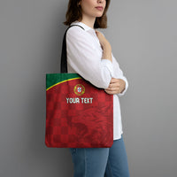 Portugal Rugby Custom Os Lobos Tote Bag Bandeira das Quinas Inspired