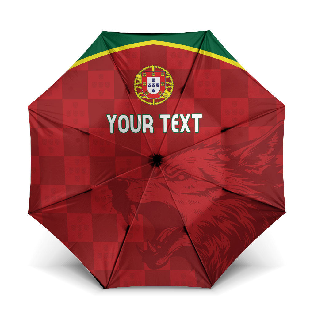 Portugal Rugby Custom Os Lobos Umbrella Bandeira das Quinas Inspired