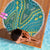 African Dashiki Beach Blanket Luxury Teal LT7 - Wonder Print Shop