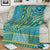 African Dashiki Blanket Luxury Teal