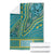 African Dashiki Blanket Luxury Teal