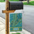 African Dashiki Garden Flag Luxury Teal - Wonder Print Shop