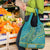 African Dashiki Grocery Bag Luxury Teal