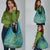 African Dashiki Grocery Bag Luxury Teal