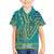 African Dashiki Hawaiian Shirt Luxury Teal - Wonder Print Shop