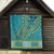 African Dashiki Quilt Luxury Teal - Wonder Print Shop