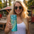 African Dashiki Skinny Tumbler Luxury Teal - Wonder Print Shop