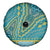 African Dashiki Spare Tire Cover Luxury Teal - Wonder Print Shop