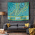 African Dashiki Tapestry Luxury Teal - Wonder Print Shop