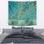 African Dashiki Tapestry Luxury Teal - Wonder Print Shop