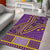 African Dashiki Area Rug Luxury Violet LT7 - Wonder Print Shop