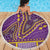 African Dashiki Beach Blanket Luxury Violet LT7 - Wonder Print Shop