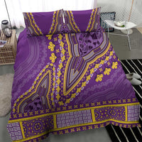 African Dashiki Bedding Set Luxury Violet LT7 - Wonder Print Shop
