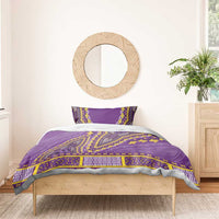 African Dashiki Bedding Set Luxury Violet LT7 - Wonder Print Shop