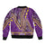 African Dashiki Bomber Jacket Luxury Violet LT7 - Wonder Print Shop