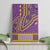 African Dashiki Canvas Wall Art Luxury Violet LT7 - Wonder Print Shop