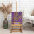 African Dashiki Canvas Wall Art Luxury Violet LT7 - Wonder Print Shop