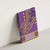 African Dashiki Canvas Wall Art Luxury Violet LT7 - Wonder Print Shop