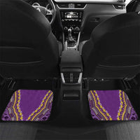 African Dashiki Car Mats Luxury Violet LT7 - Wonder Print Shop
