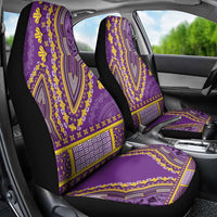 African Dashiki Car Seat Cover Luxury Violet LT7 - Wonder Print Shop