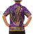 African Dashiki Family Matching Mermaid Dress and Hawaiian Shirt Luxury Violet LT7 - Wonder Print Shop