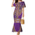 African Dashiki Family Matching Mermaid Dress and Hawaiian Shirt Luxury Violet LT7 - Wonder Print Shop
