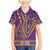 African Dashiki Family Matching Mermaid Dress and Hawaiian Shirt Luxury Violet LT7 - Wonder Print Shop