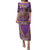 African Dashiki Family Matching Puletasi and Hawaiian Shirt Luxury Violet - Wonder Print Shop