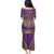African Dashiki Family Matching Puletasi and Hawaiian Shirt Luxury Violet - Wonder Print Shop