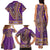 African Dashiki Family Matching Tank Maxi Dress and Hawaiian Shirt Luxury Violet - Wonder Print Shop