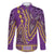 African Dashiki Family Matching Tank Maxi Dress and Hawaiian Shirt Luxury Violet - Wonder Print Shop