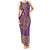 African Dashiki Family Matching Tank Maxi Dress and Hawaiian Shirt Luxury Violet - Wonder Print Shop