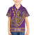 African Dashiki Family Matching Tank Maxi Dress and Hawaiian Shirt Luxury Violet - Wonder Print Shop
