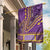 African Dashiki Garden Flag Luxury Violet - Wonder Print Shop