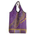 African Dashiki Grocery Bag Luxury Violet